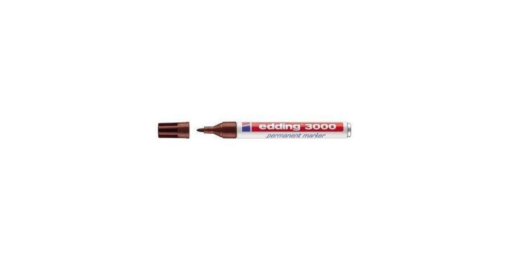 edding Permanentmarker 3000 1,5-3mm braun 3000 1,5-3mm braun