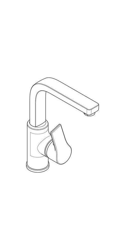 Kludi Waschtisch-Einhandmischer ZENTA SL DN 15 chr