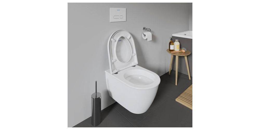 Duravit WC-Sitz mit Absenkautomatik, abnehmbar weiß weiß