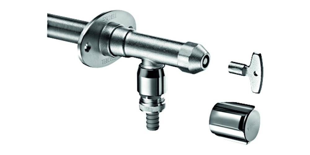 SCHELL Außenwandarmatur POLAR II Set frsi Installationsbausatz o