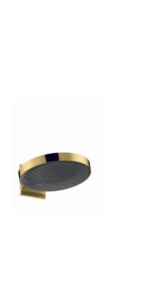 hansgrohe HG Kopfbrause Rainfinity 360 1jet Wandmontage polished gold