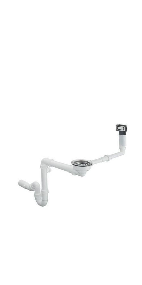hansgrohe HG Manuelle Ab-/Überlaufgarnitur D14-10, für Einzelbecken
