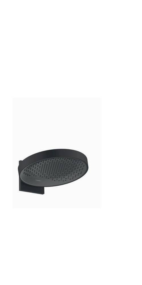 hansgrohe HG Kopfbrause Rainfinity 360 1jet Wandmontage mattschwarz