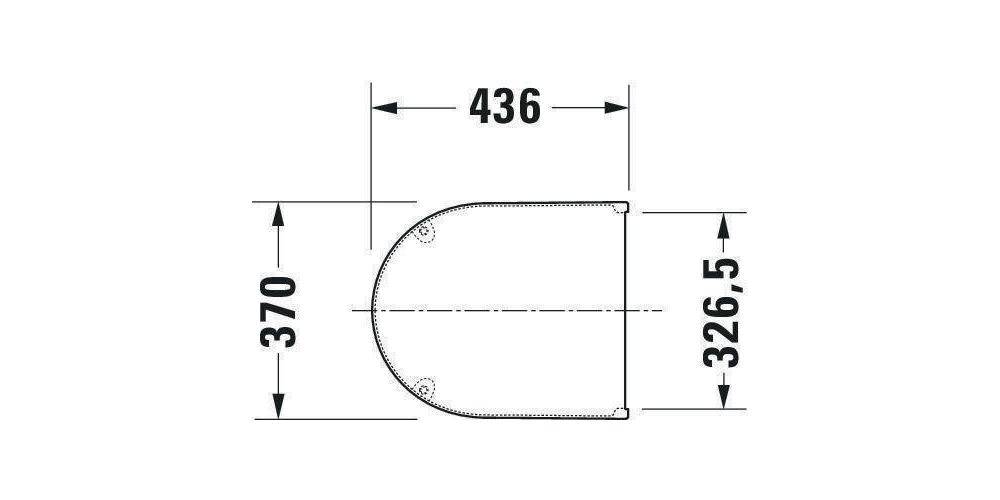 Duravit WC-Sitz STARCK 3 ohne Absenkautomatik weiß weiß