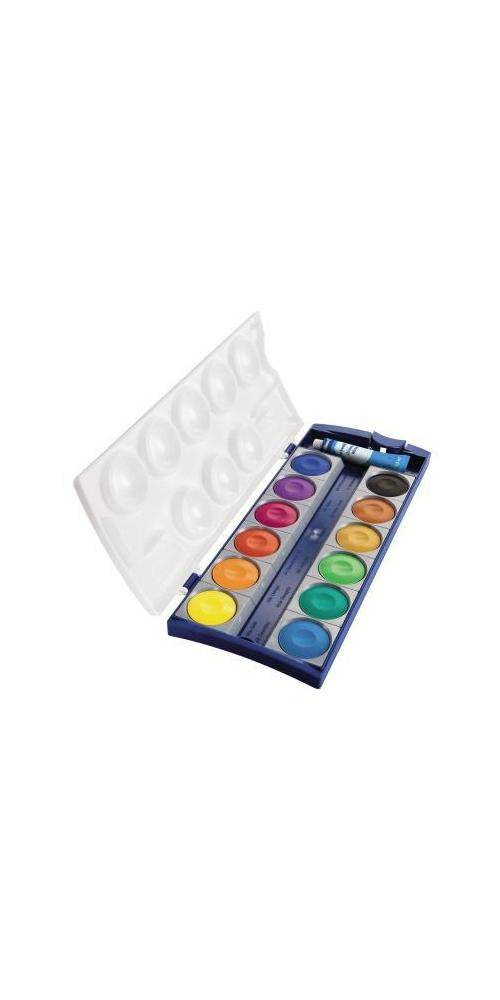 Pelikan Farbkasten K12 12 Farben farbig sortiert K12 12 Farben farbig