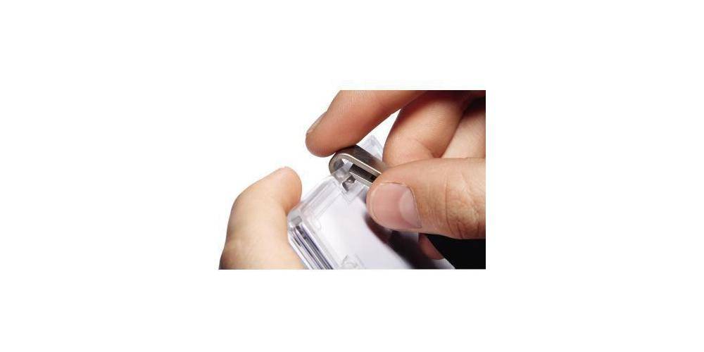 DURABLE Ausweishalter PUSHBOX TRIO 87 x 54 mm (B x H) Kunststoff