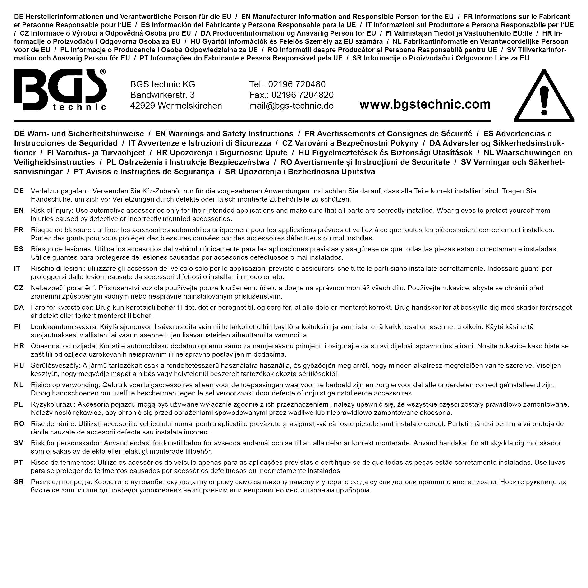 BGS technic Anti-Rutsch-Matte | 1220 x 610 mm