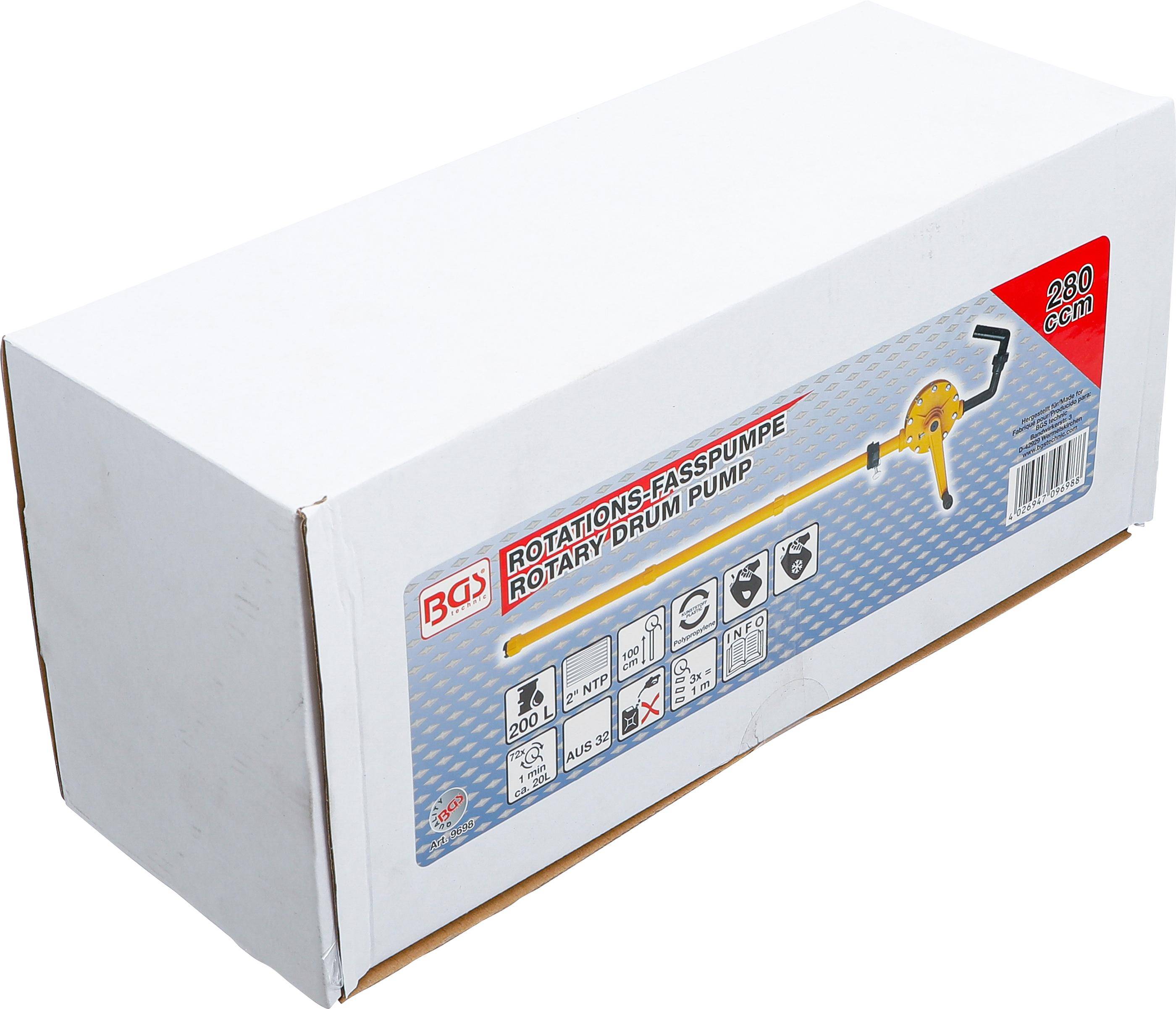 BGS technic Rotations-Fasspumpe
