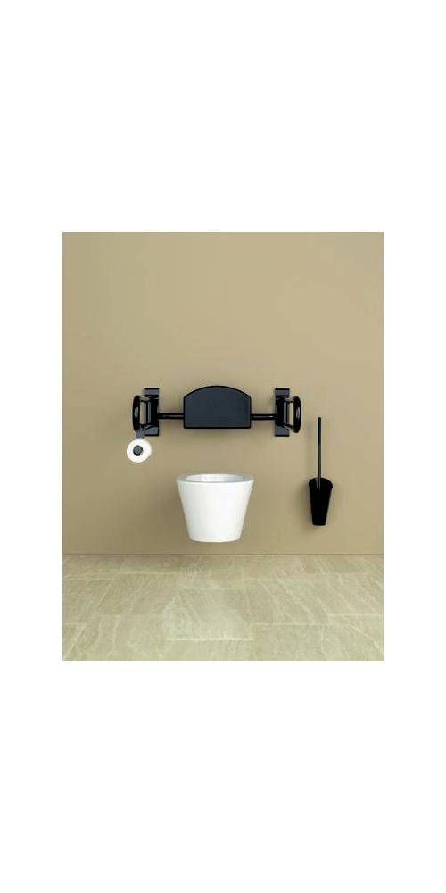 HEWI Stützklappgriff SERIE 801 d= 33mm 700mm reinweiß