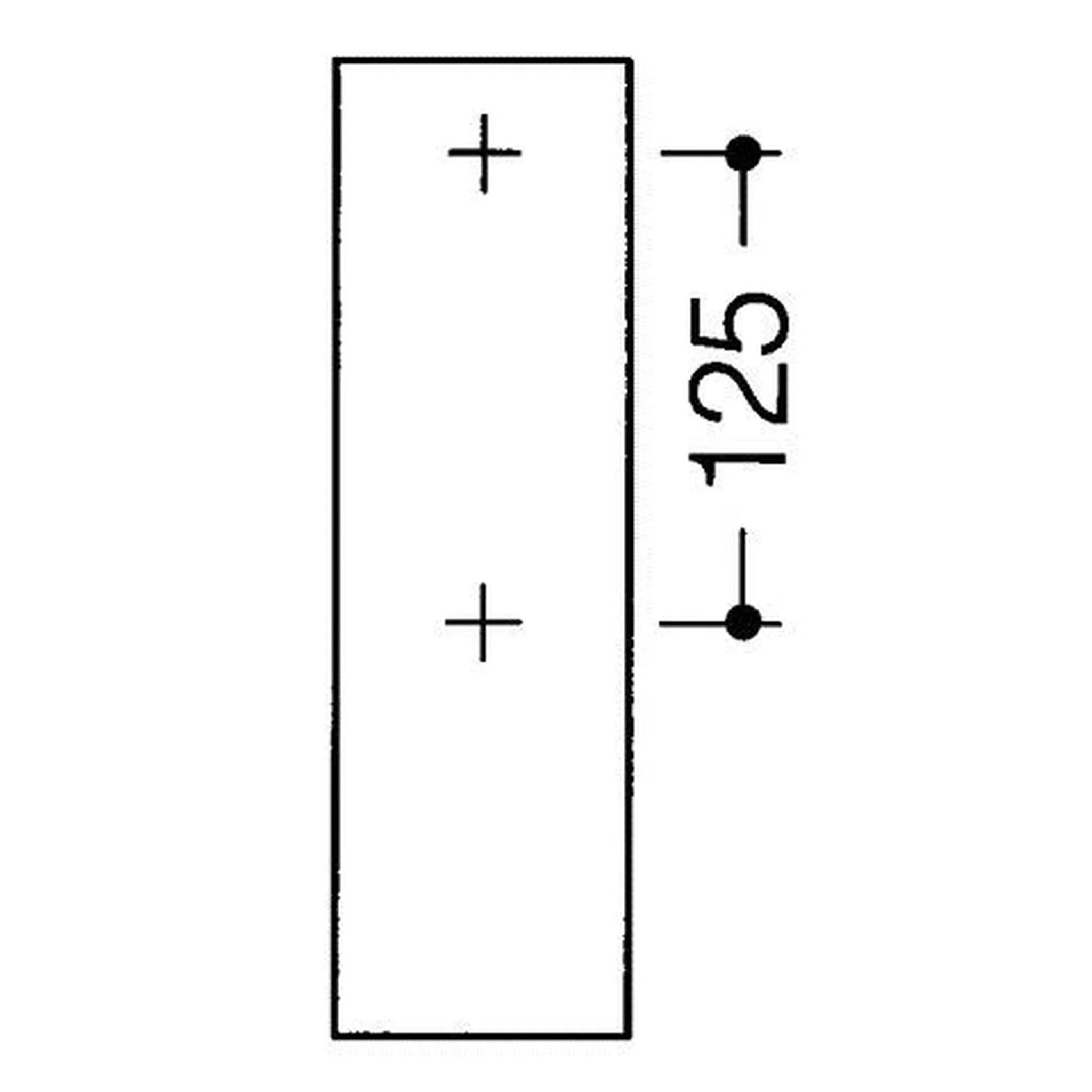 HEWI Stützgriffe/Sitz, 2 Befür -P. Wände aus Beton (>C20/C25), 1 Stk.