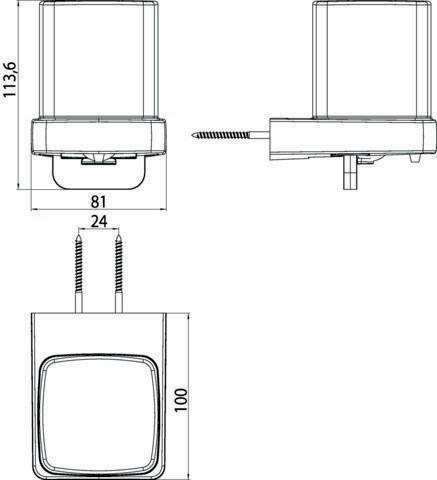 Emco Flüssigseifenspender TREND m Stülpbecher Kr-Gl satiniert chrom