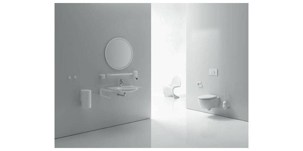 HEWI WC-Papierhalter SERIE 477 Diebstahls. für die Papierrolle