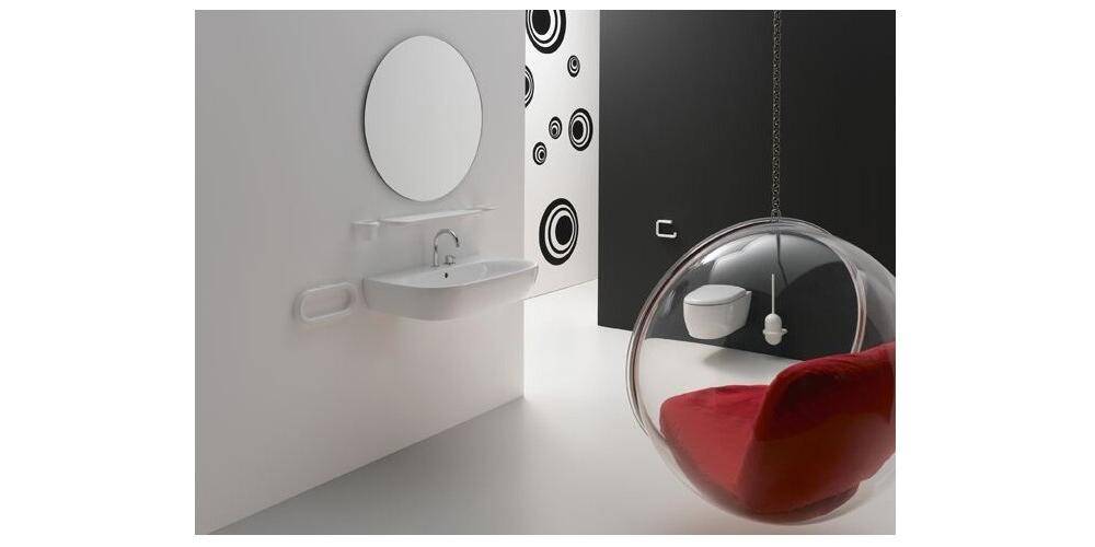 HEWI WC-Bürste SERIE 477 für WC-Bürstengarnitur 477.20. reinweiß