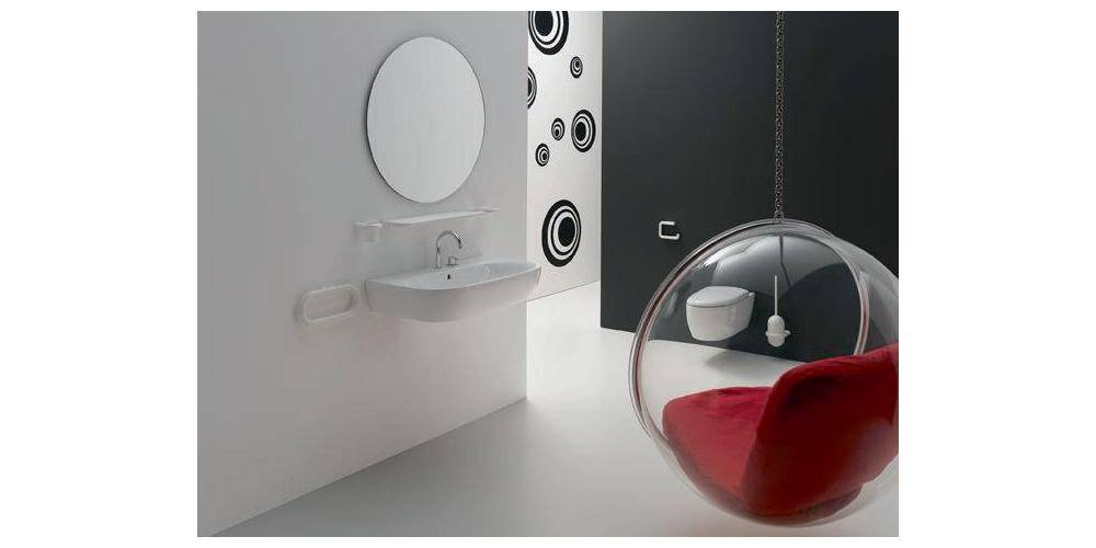 HEWI WC-Bürste SERIE 477 für WC-Bürstengarnitur 477.20. reinweiß