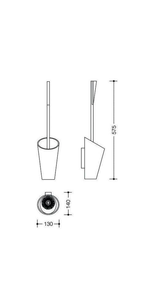 HEWI Bürstengarnitur SERIE 801 reinweiß