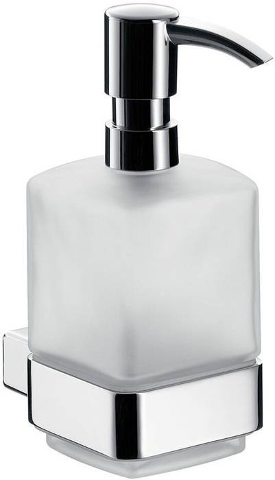 Emco Flüssigseifenspender LOFT Wandmodell, Kristallglas satiniert chrom