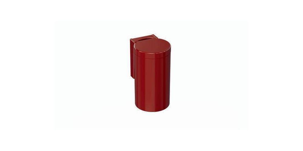 HEWI Abfallbehälter SERIE 477 Inhalt ca. 6 l rubinrot