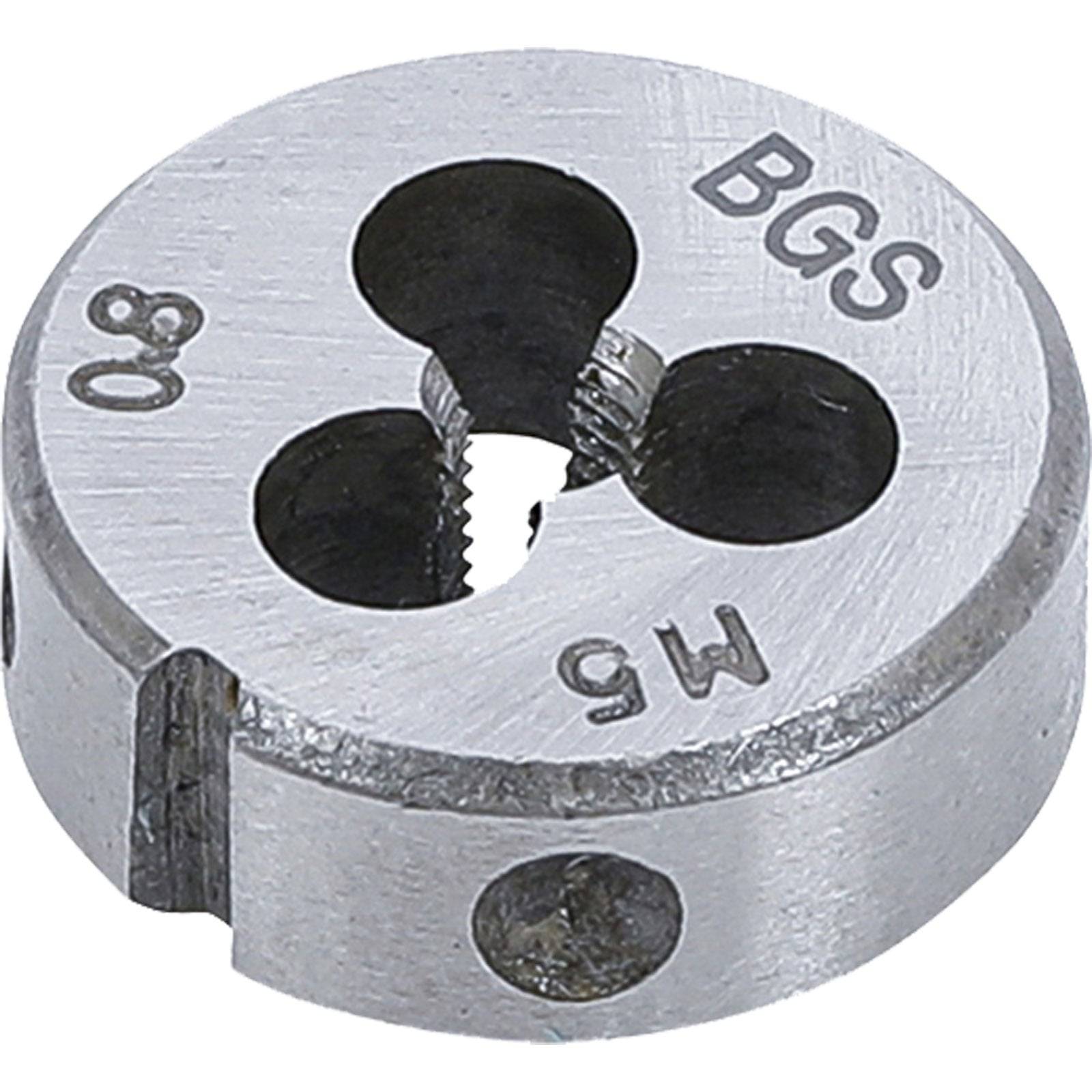 BGS Gewindeschneideisen M5 x 0,8 x 25 mm - 1900-M5X0.8-S