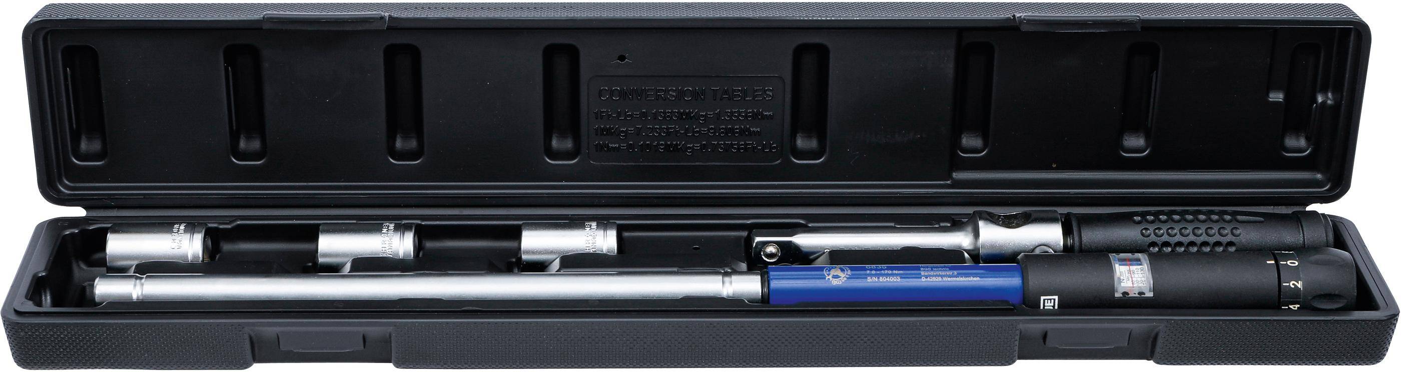 BGS Do It Yourself Kreuz- / Drehmomentschlüssel | Abtrieb