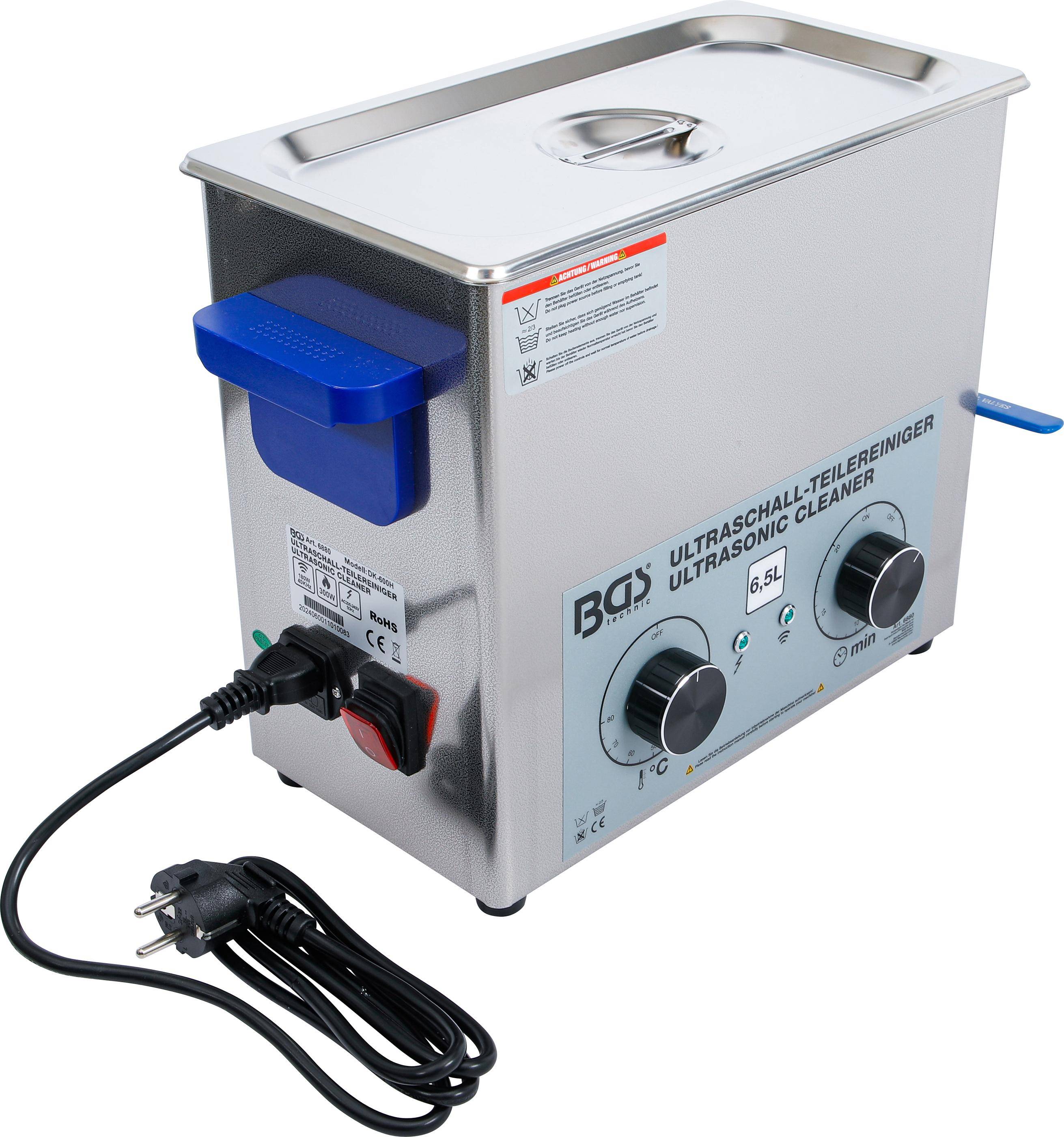 BGS Ultraschall-Teilereiniger | 6,5 l
