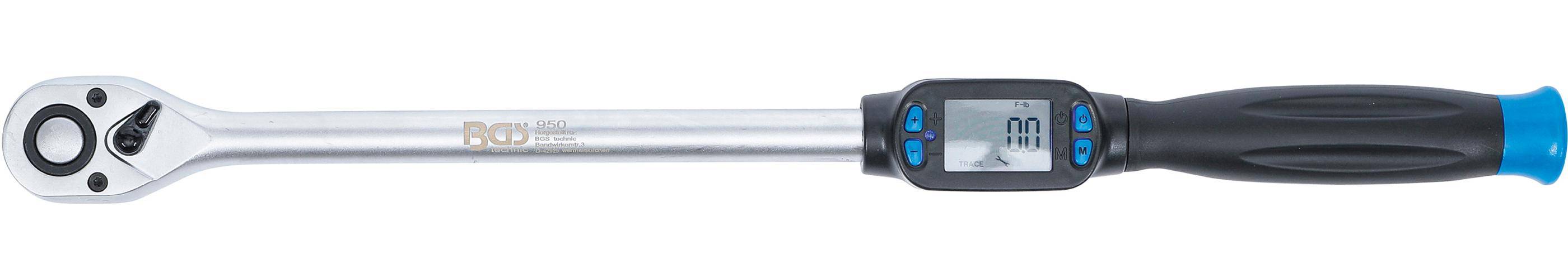 BGS Digitaler Drehmomentschlssel | Abtrieb Auenvierkant 12,5 mm