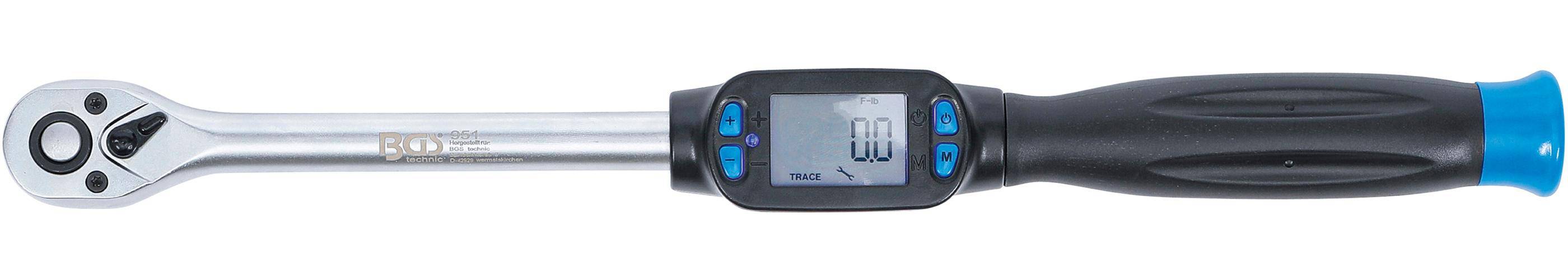 BGS Digitaler Drehmomentschlssel | Abtrieb Auenvierkant 10 mm (3/8")