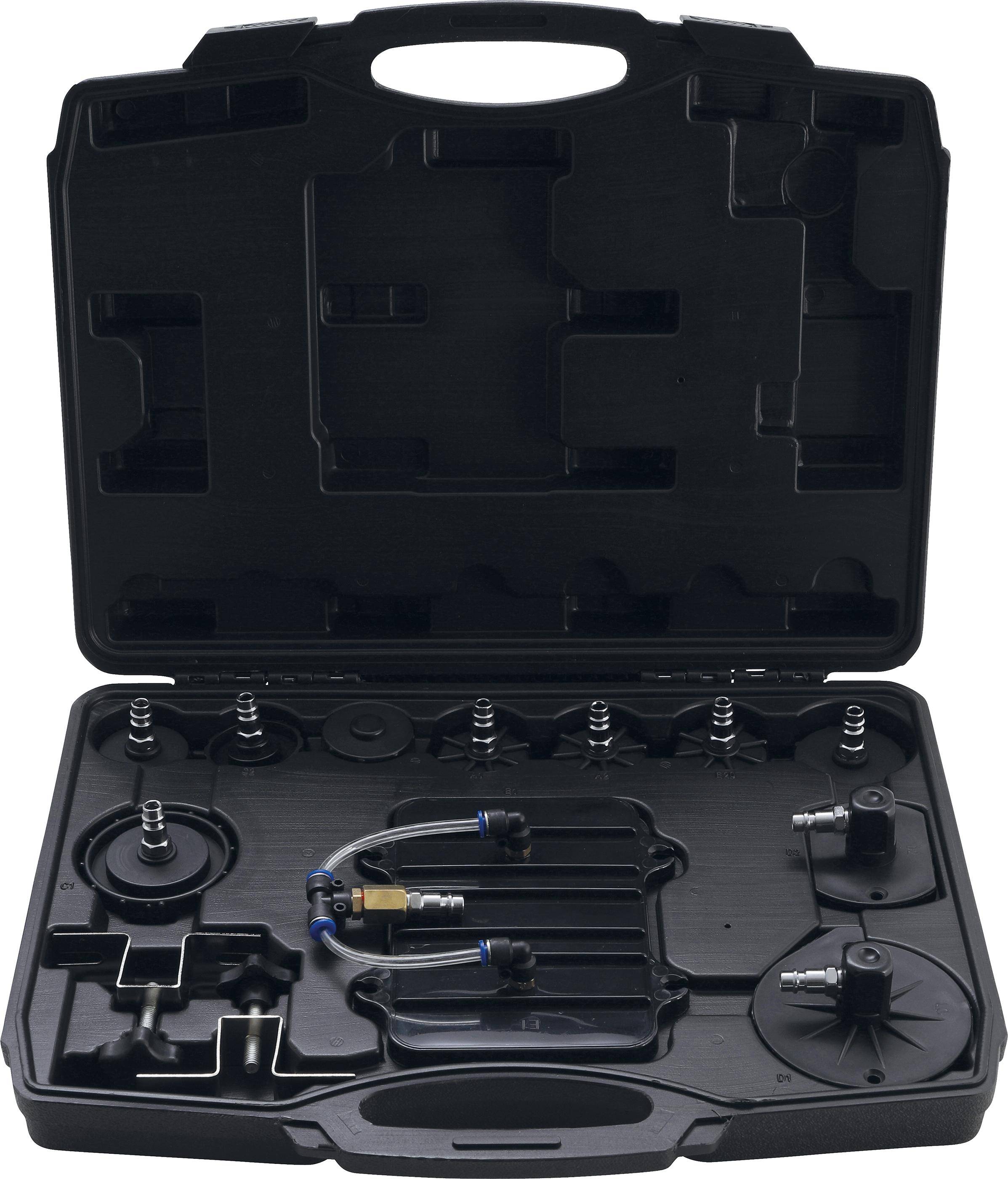 BGS Diy Druckluft-Bremsenentlüfter- und Adapter-Satz | 17-tlg.