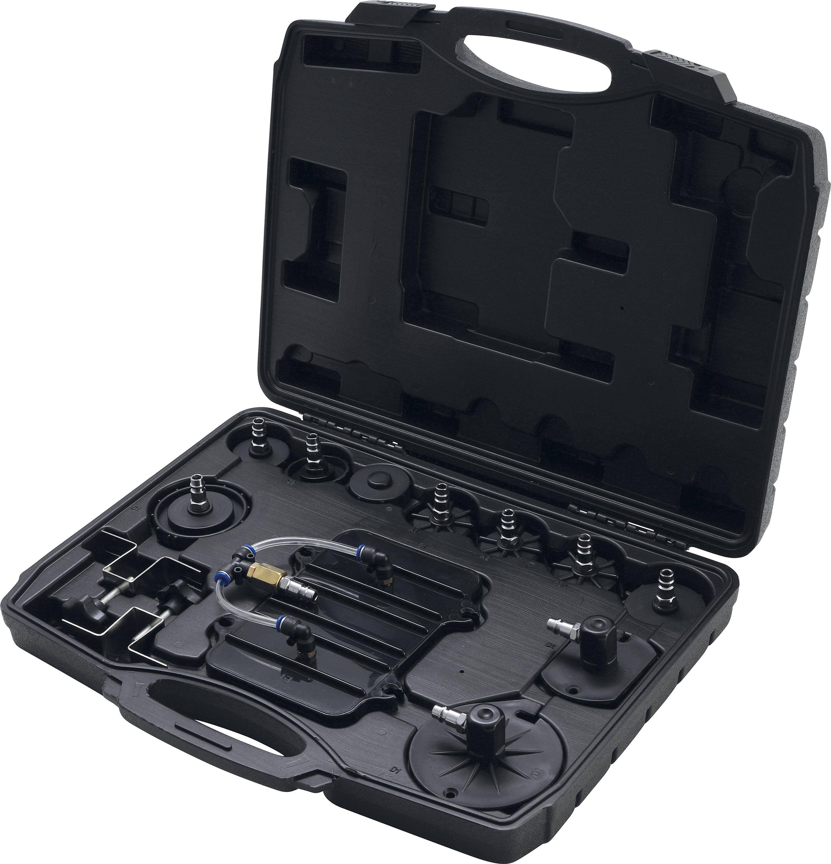 BGS Diy Druckluft-Bremsenentlüfter- und Adapter-Satz | 17-tlg.