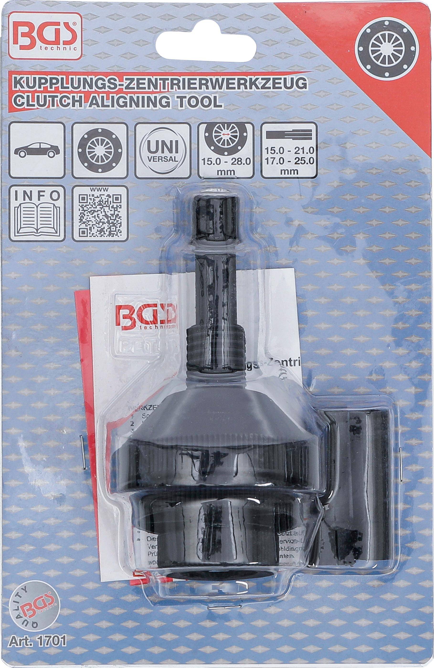 BGS technic Kupplungs-Zentrierwerkzeug | universal | für