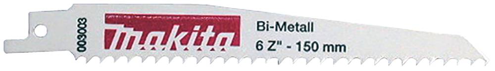 Makita Reciprosägeblatt für Metall 150 mm • 6 • Bi-Metall • 5 Stk.