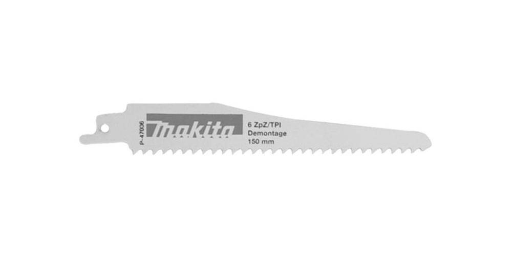 makita Reciproblatt P-47036 Arbeits-L.130mm Zhne p.Zoll 6 BIM