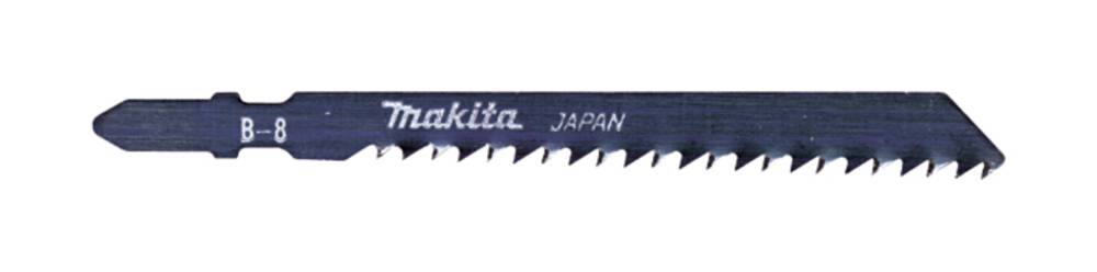 Makita Stichsägeblatt für Holz Schnelle Schnitte B-8 • 75 mm • 8 • HCS • 5 Stk.