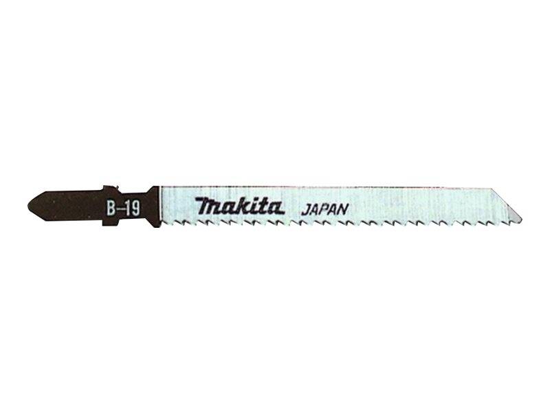 Makita B-19 japanische Reciproci-Sägeblatt auf weißem Hintergrund.