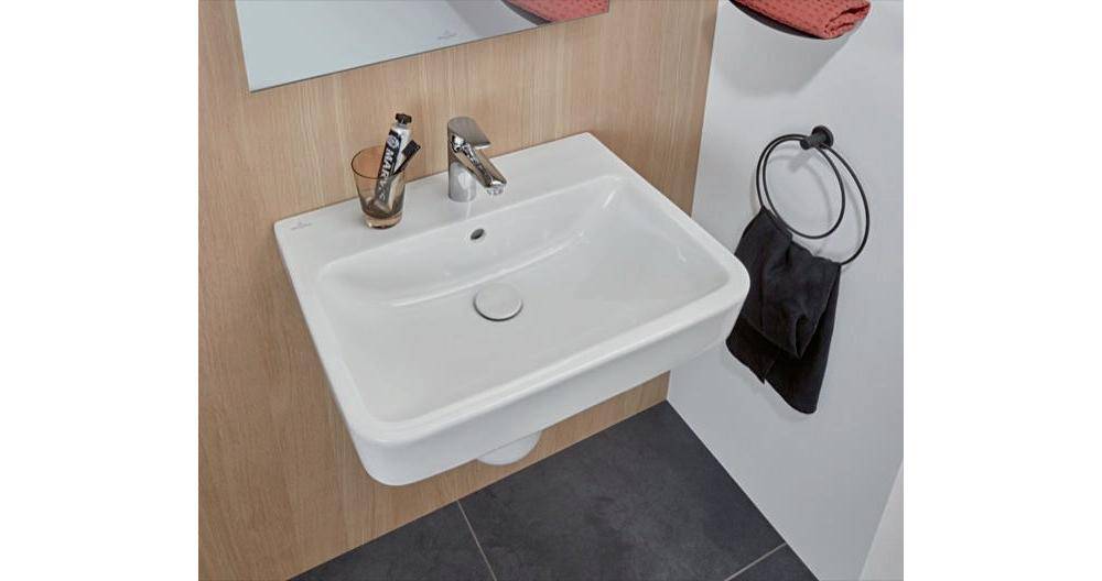 Villeroy & Boch V&B Waschtisch O.NOVO 600x460mm mit ÜL we