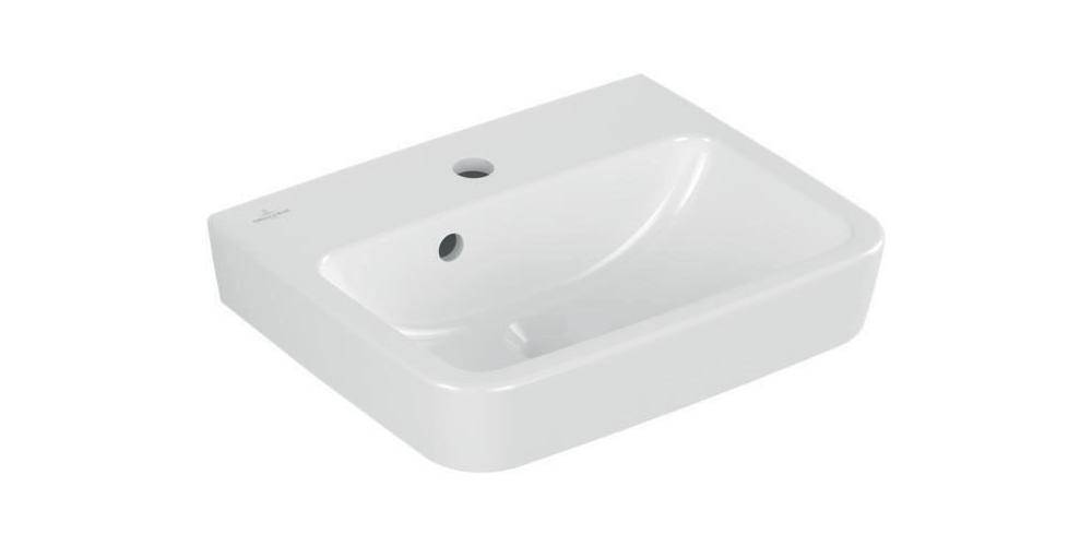 Villeroy & Boch V&B Handwaschbecken O.NOVO 450x370mm mit ÜL we