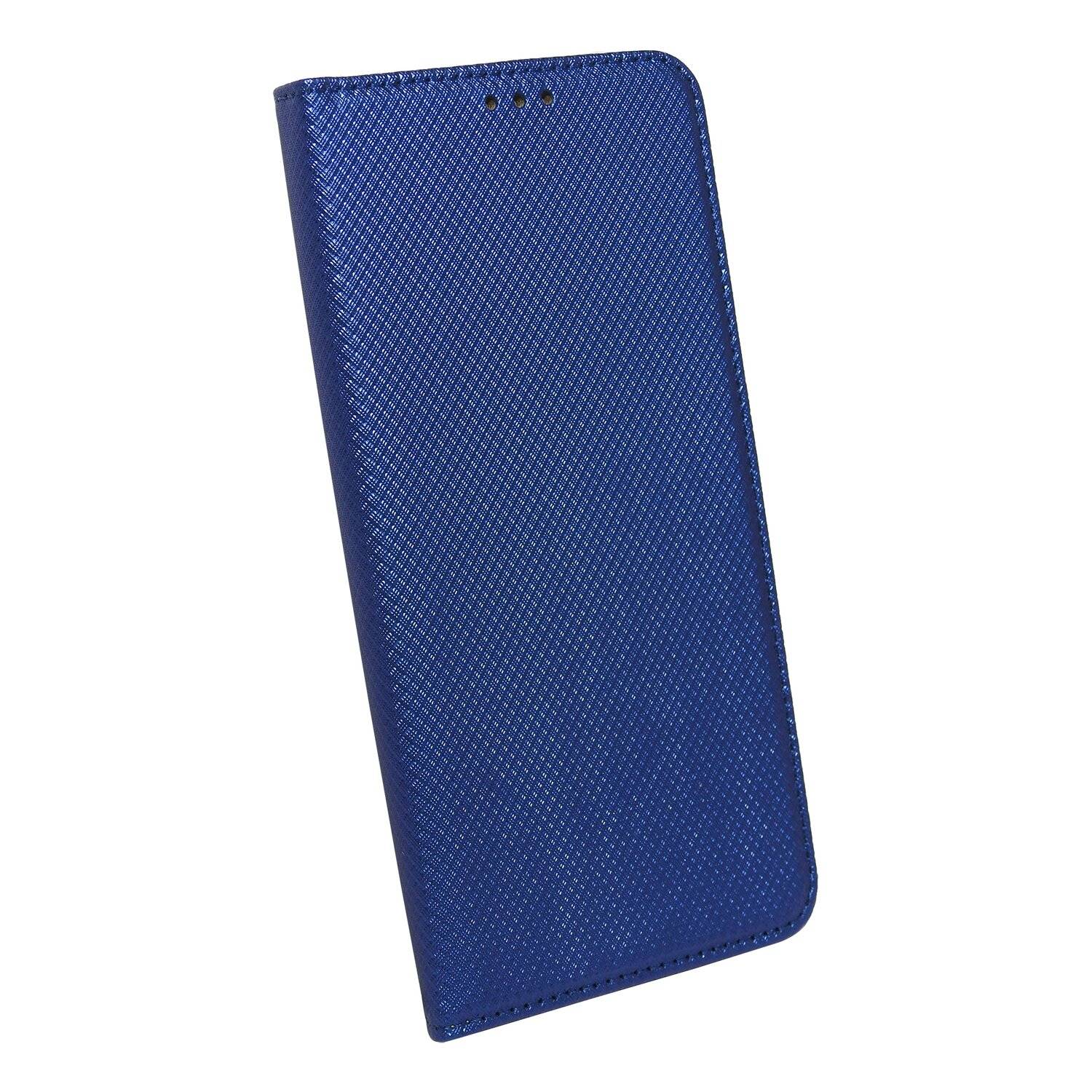 Buch Tasche "Smart" für NOKIA 6.3 Handy Hülle Etui Brieftasche Schutzhülle mit Standfunktion, Kartenfach Blau