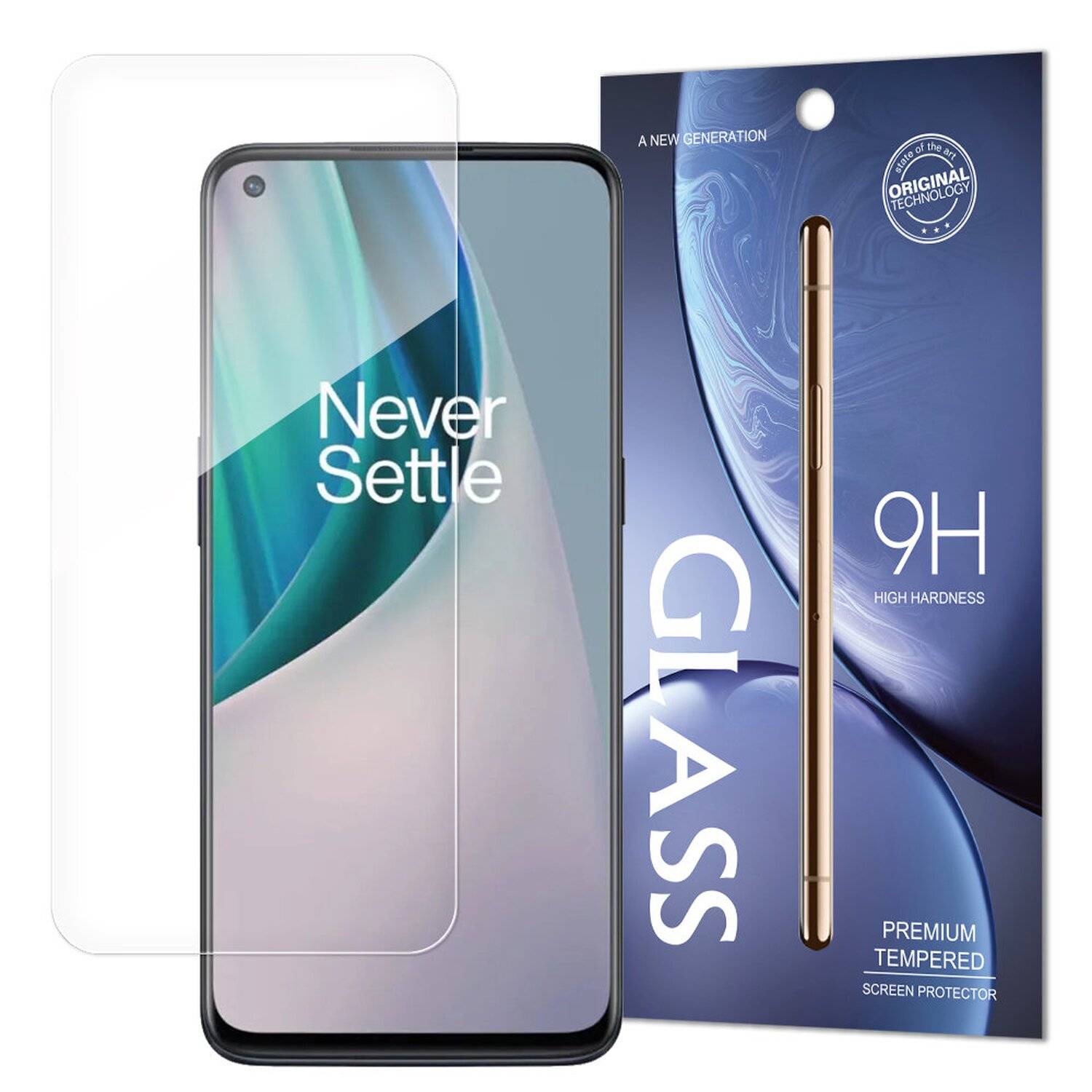 Schutzglas 9H kompatibel mit OnePlus Nord N10 5G Displayschutzfolie Schutzfolie Passgenau Glas