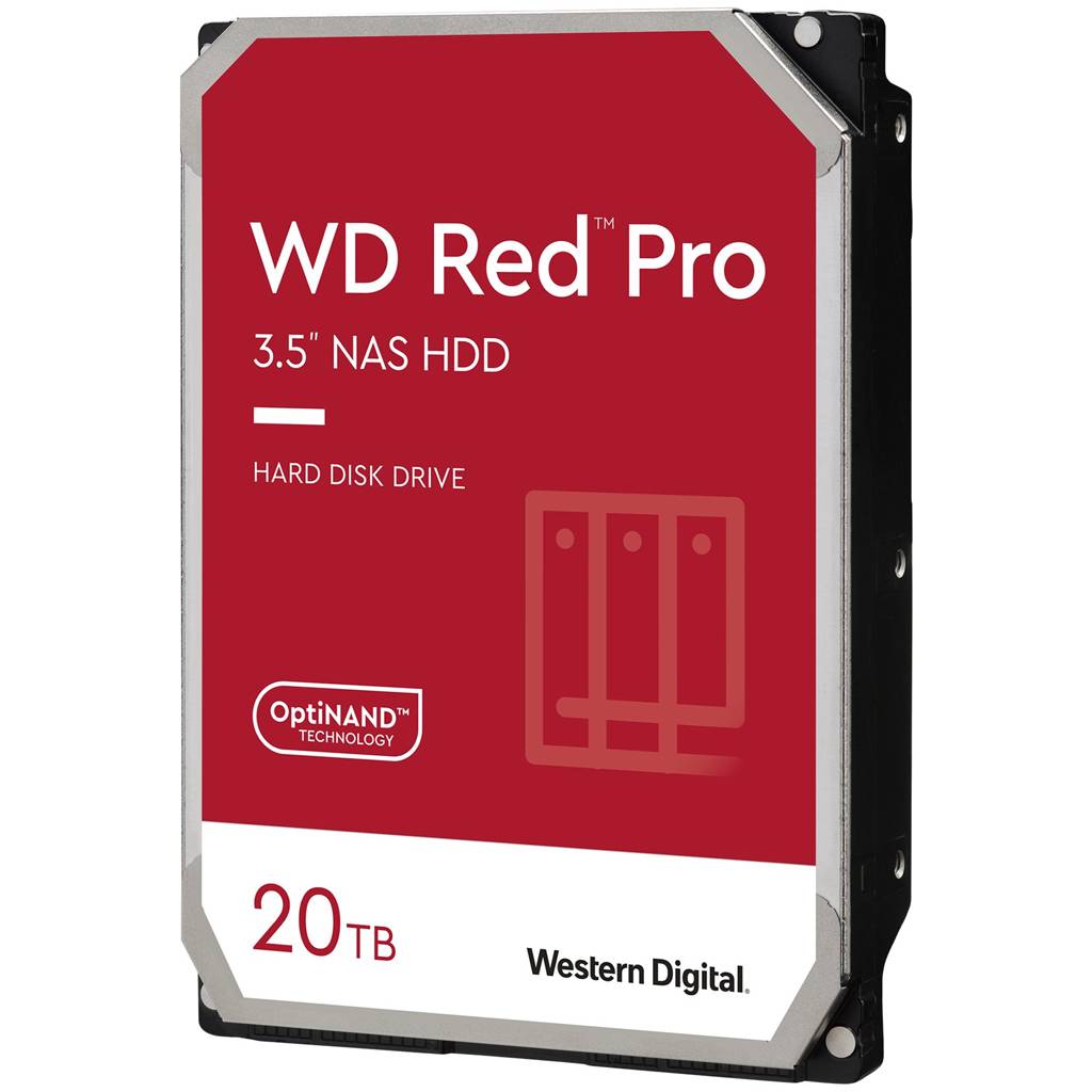WD Red Pro WD201KFGX - Festplatte - 20 TB - intern - 3.5"" (8.9 cm)