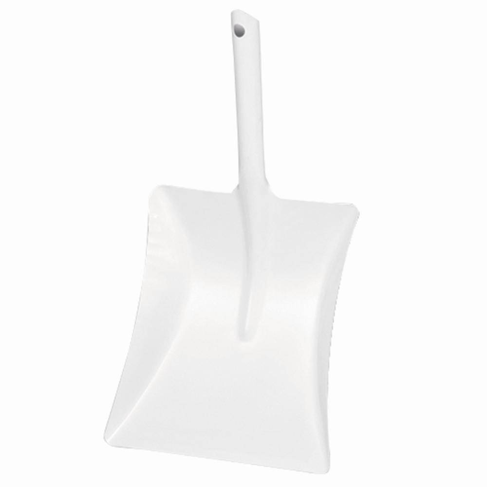 Siena Garden 904-55550 Metallkehrschaufel Düllgriff, weiß