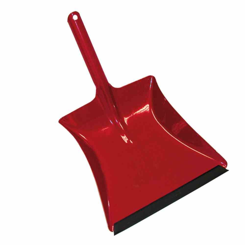 Siena Garden 904-55674 Kehrschaufel Metall lack. mit Lippe, rot