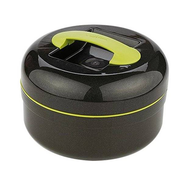 VALIRA Isolierspeisegefäß mit Einsatz Kunststoff 1,5l, grau/grün