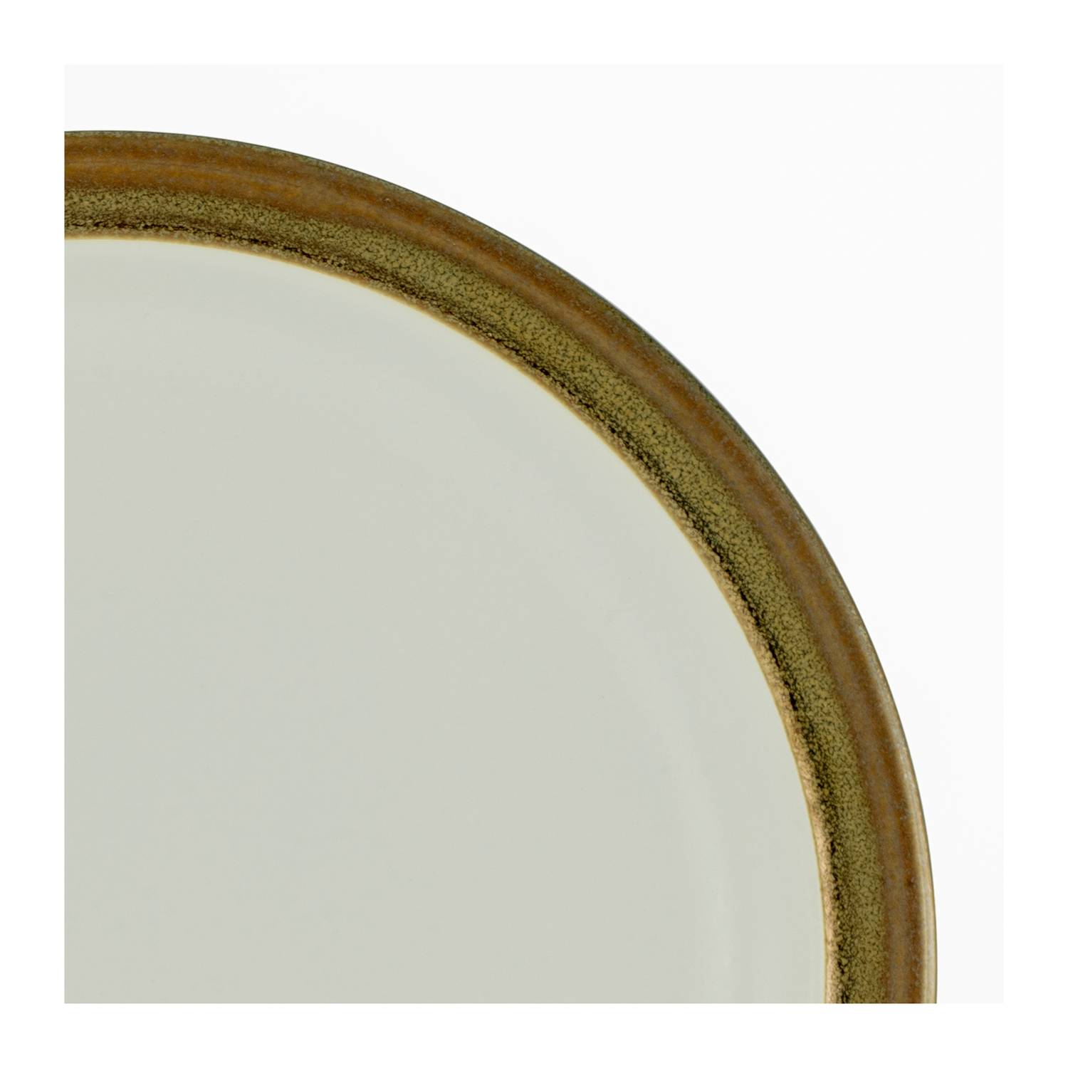 CreaTable 23589 Kombiservice Modern Industrial für 4 Personen, Steinzeug, weiß/gold (1 Set, 16-teilig)