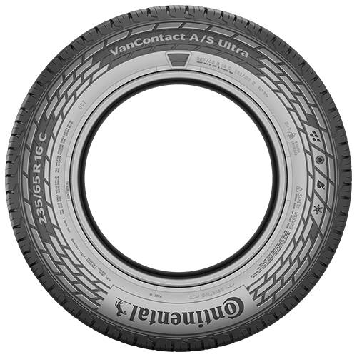 CONTINENTAL Ganzjahresreifen 195/65 R15 TL 98T VANCONTACT A/S ULTRA C 6PR BSW M+S 3PMSF