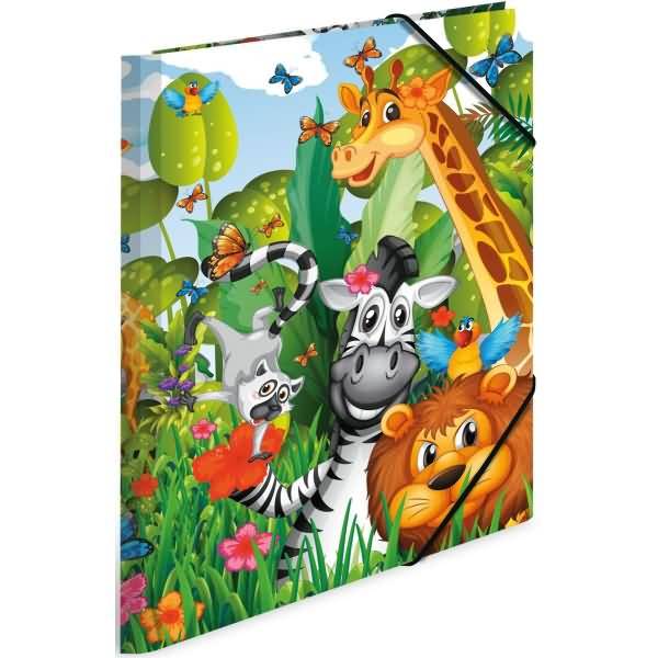 Sammelmappe A4 Karton Dschungel