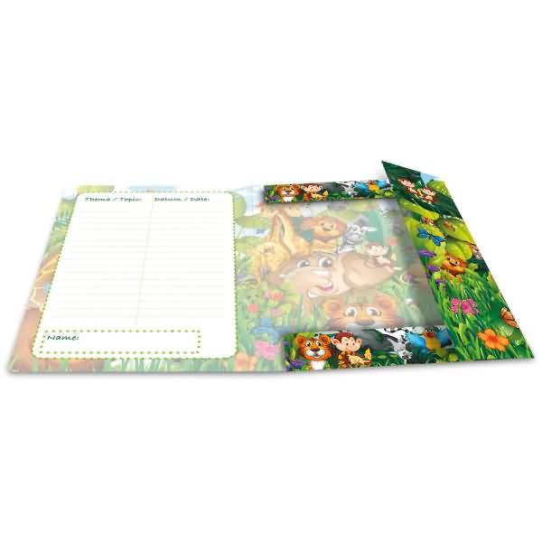 Sammelmappe A4 Karton Dschungel