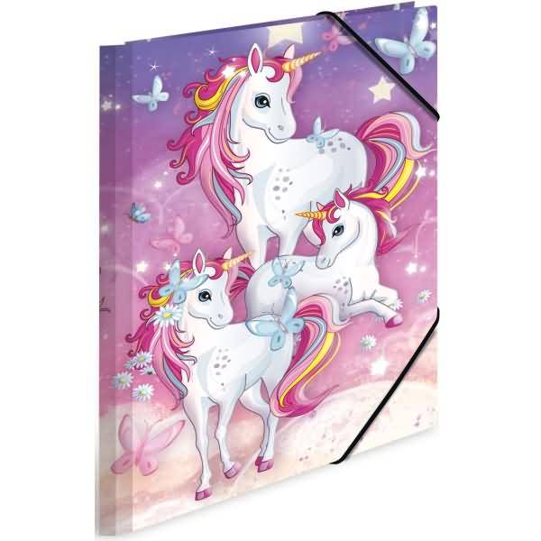 Sammelmappe A4 Karton Einhorn