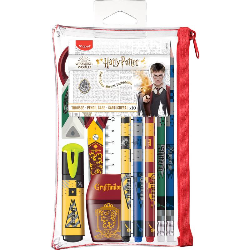 Maped Schlamper-Etui HARRY POTTER TEENS, befüllt, 10-teilig