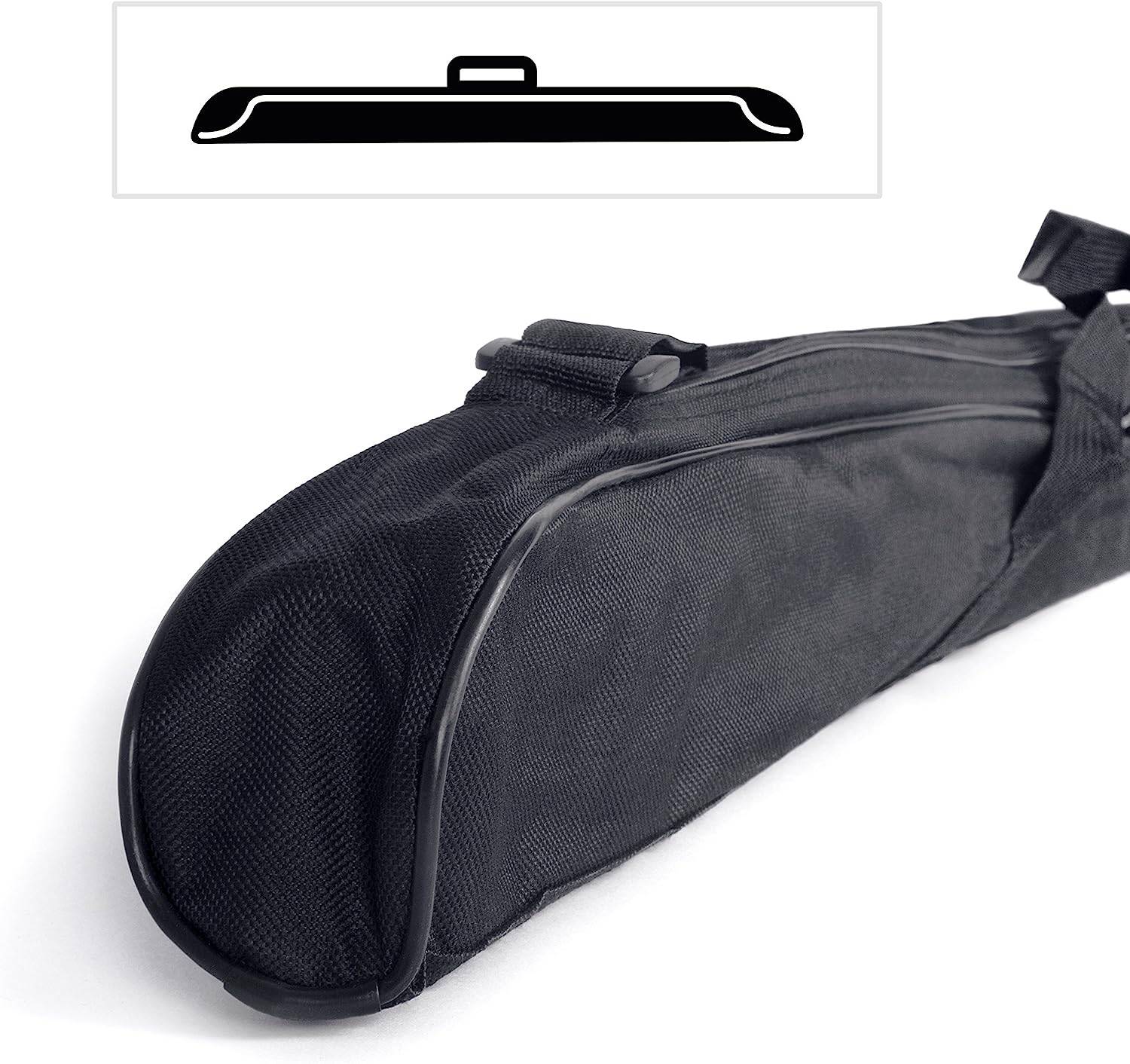 Duronic DPS50 Leinwand - 4:3 Beamer Screen - 102 x 76cm - 50 Zoll - Mobile Projektorleinwand - 4K, Full HD, 3D