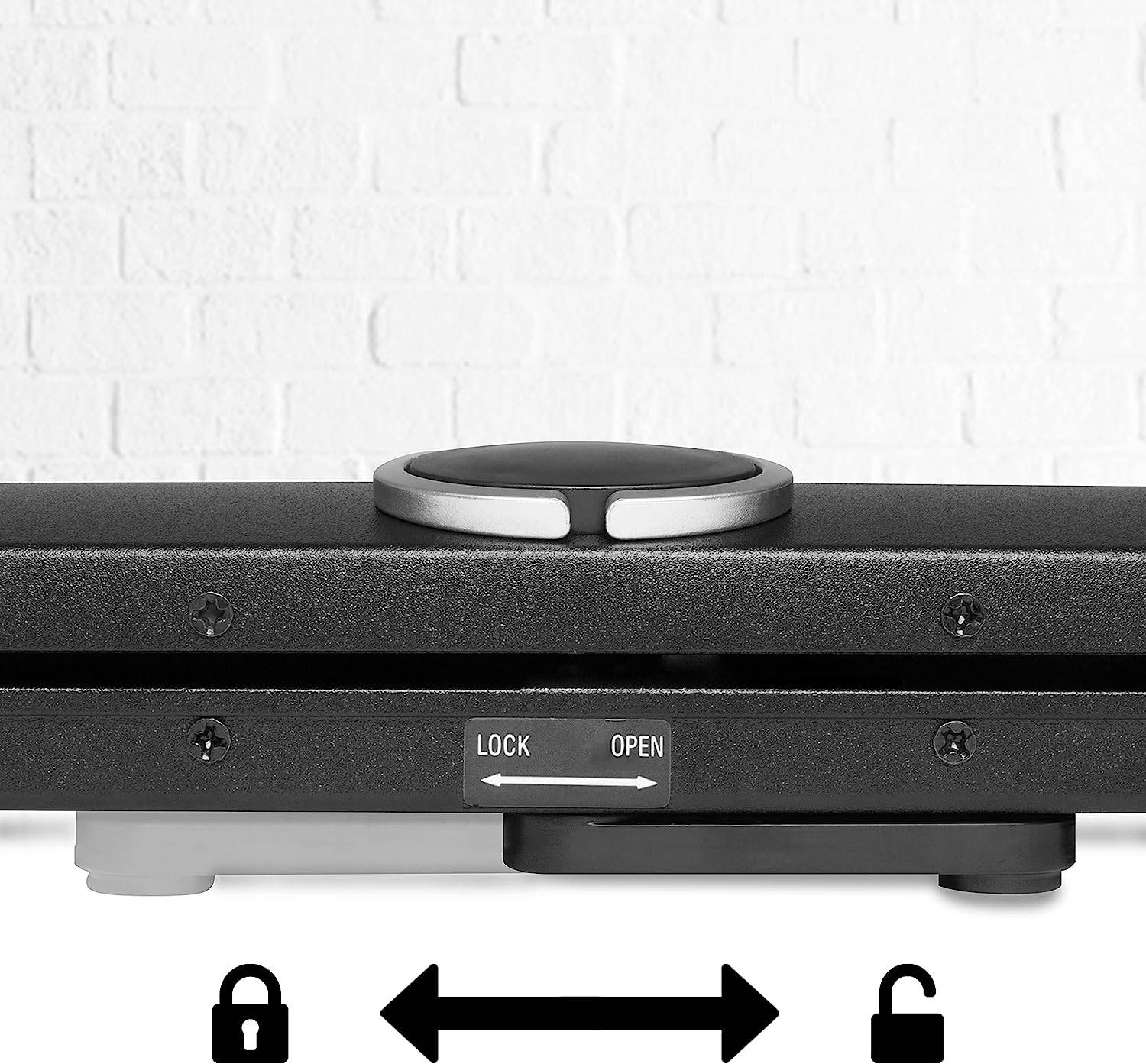 Duronic DPS40 Leinwand - 4:3 Beamer Screen - 81 x 61cm - 40 Zoll - Mobile Projektorleinwand - 4K, Full HD, 3D