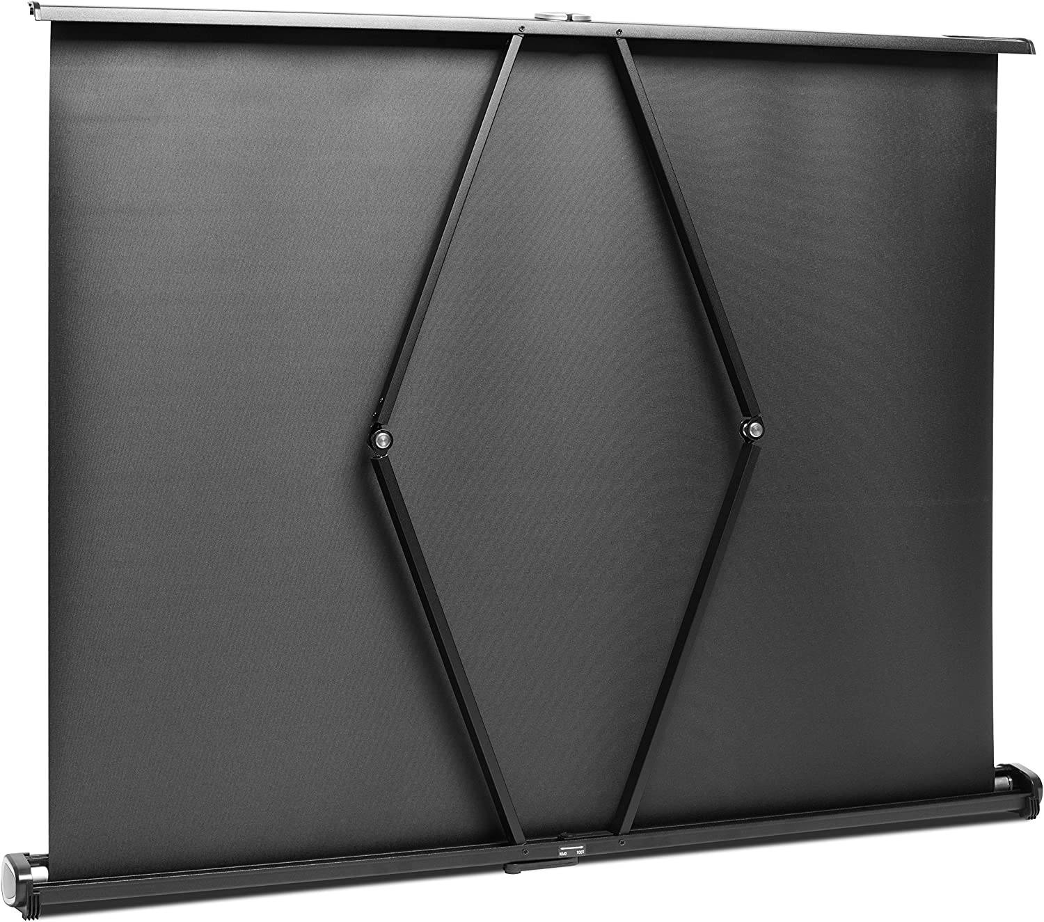 Duronic DPS40 Leinwand - 4:3 Beamer Screen - 81 x 61cm - 40 Zoll - Mobile Projektorleinwand - 4K, Full HD, 3D